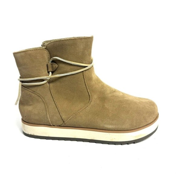 Merrell Womens Juno Bluff Polar Waterproof Boot Camel Size 10.5 M - Picture 1 of 5